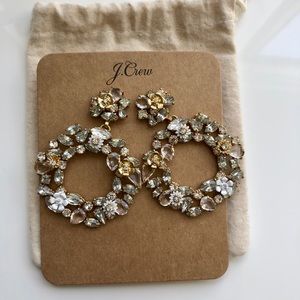 Statement hoop earrings from J Crew